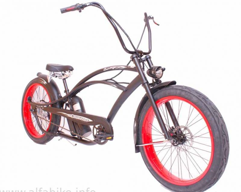 Электровелосипед Чоппер Micargi Bronco Red Bird 36V 500W Электровелосипед Чоппер Micargi Bronco Red Bird 36V 500W